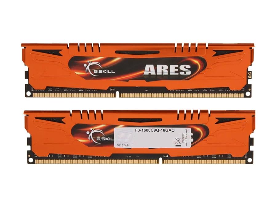 g−rap 3 G.Skill 16GB DDR3 PC3-12800 1600MHz Ares Series Low Profile